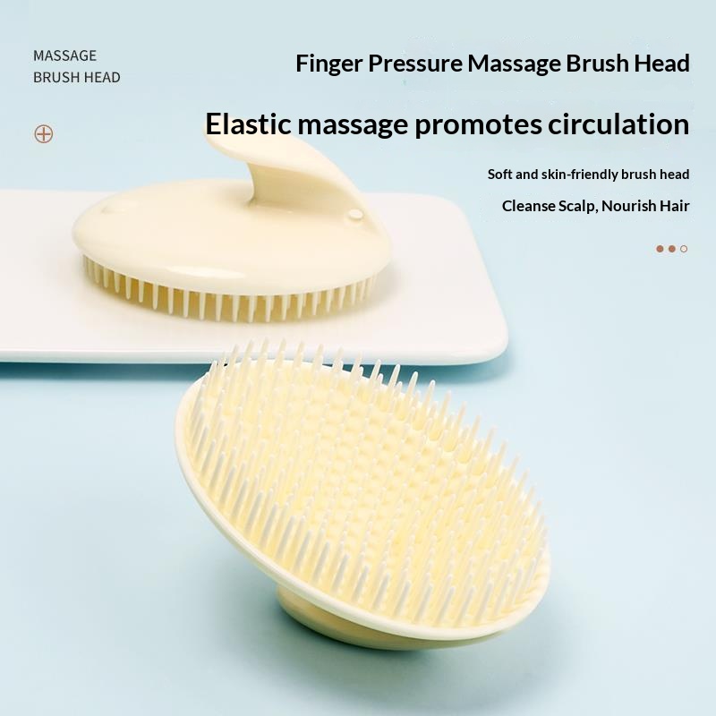 Hair Care Products - Escova Massageadora de Couro Cabeludo em
