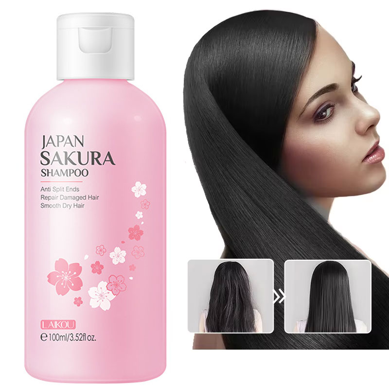 Hair Care Dandruff - Laikou japão sakura shampoo reparação cabelo