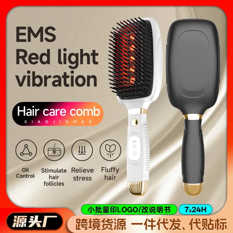 Hair Care For Hair Growth - Pente de cabelo elétrico antiestático, vibração,