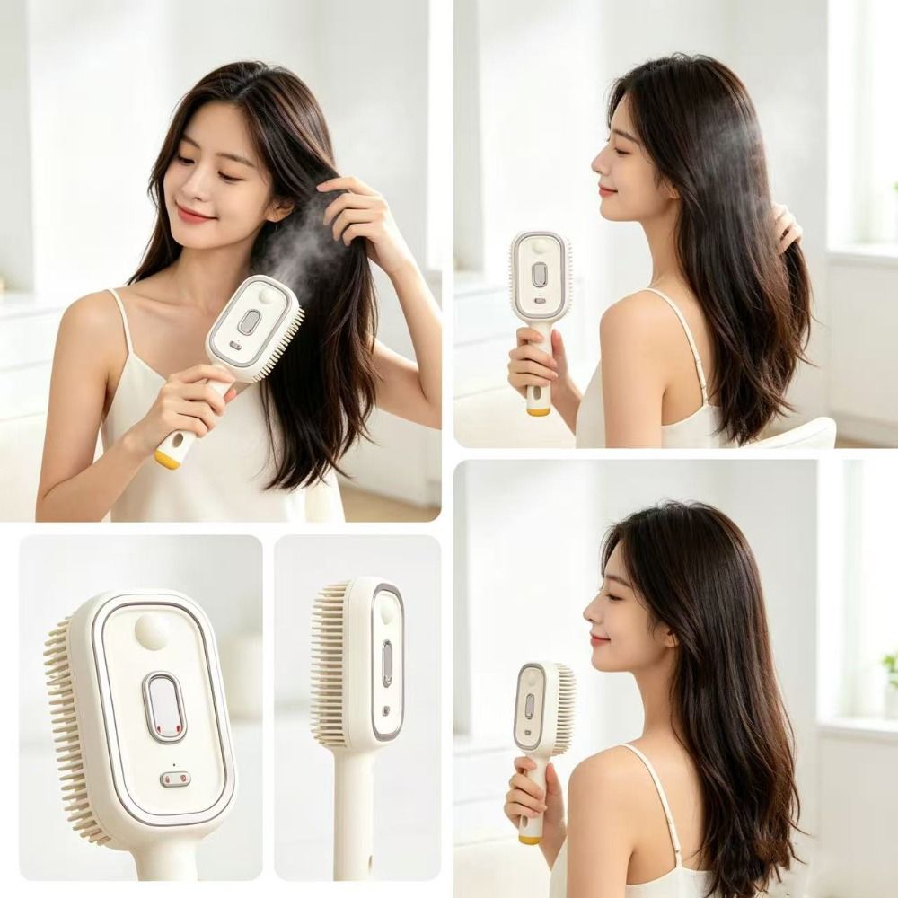 Hair Care Is Self Care - Novo Pente Massageador Elétrico para Cabelo