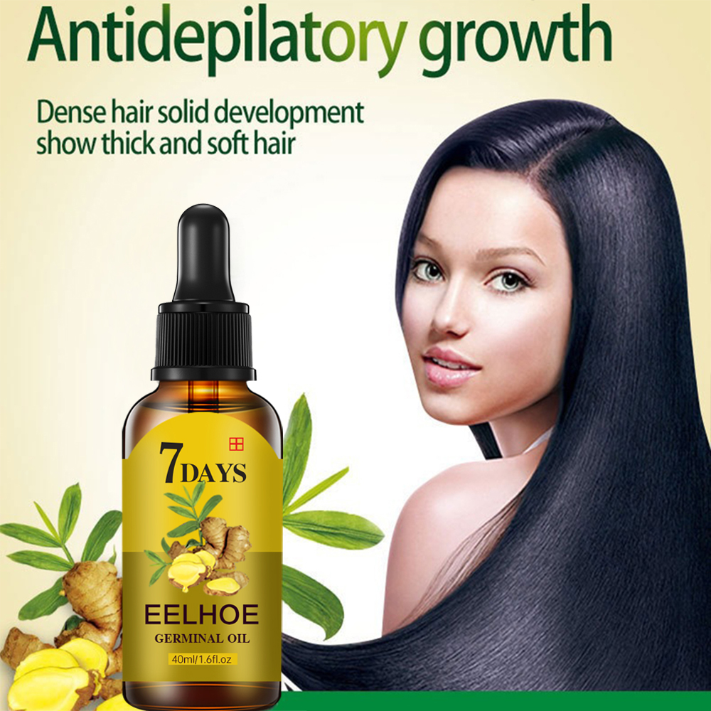 Hair Care Products - Óleo Essencial de Gengibre para Cabelo,
