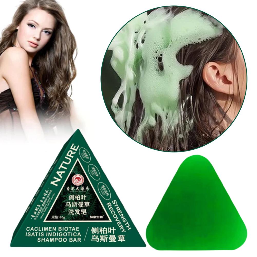Hair Care Dandruff - Usmanthus sinensis shampoo sabão de ervas