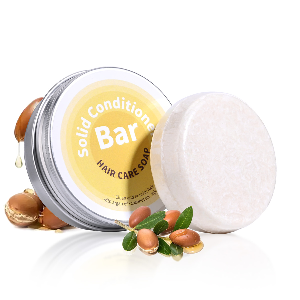 Hair Care Products - Sabonete condicionador de cabelo com óleo