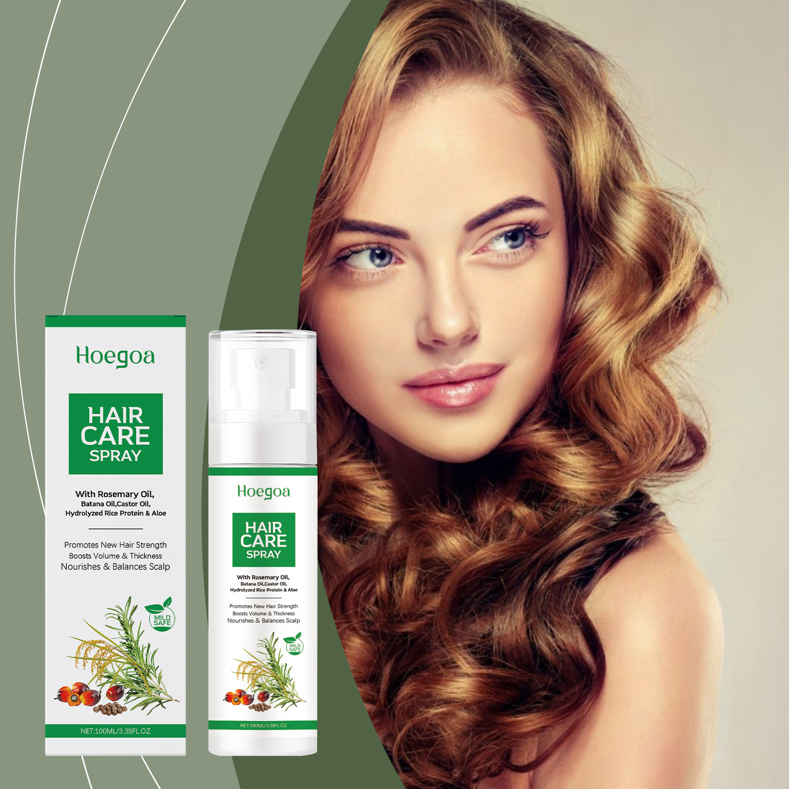 Hair Care Products - Spray Essência para Cuidado do Couro
