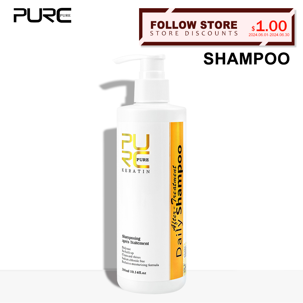 PURC Shampoo Diário Tratamento - Hair Care Keratin Shampoo avaliação e preço