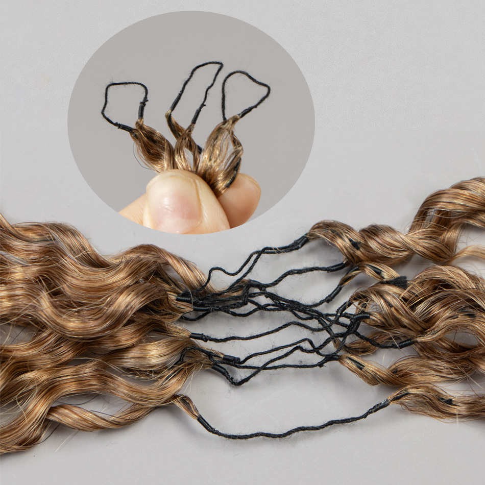 Mel marrom pena crochê extensã - Hair Care Honey avaliação e preço
