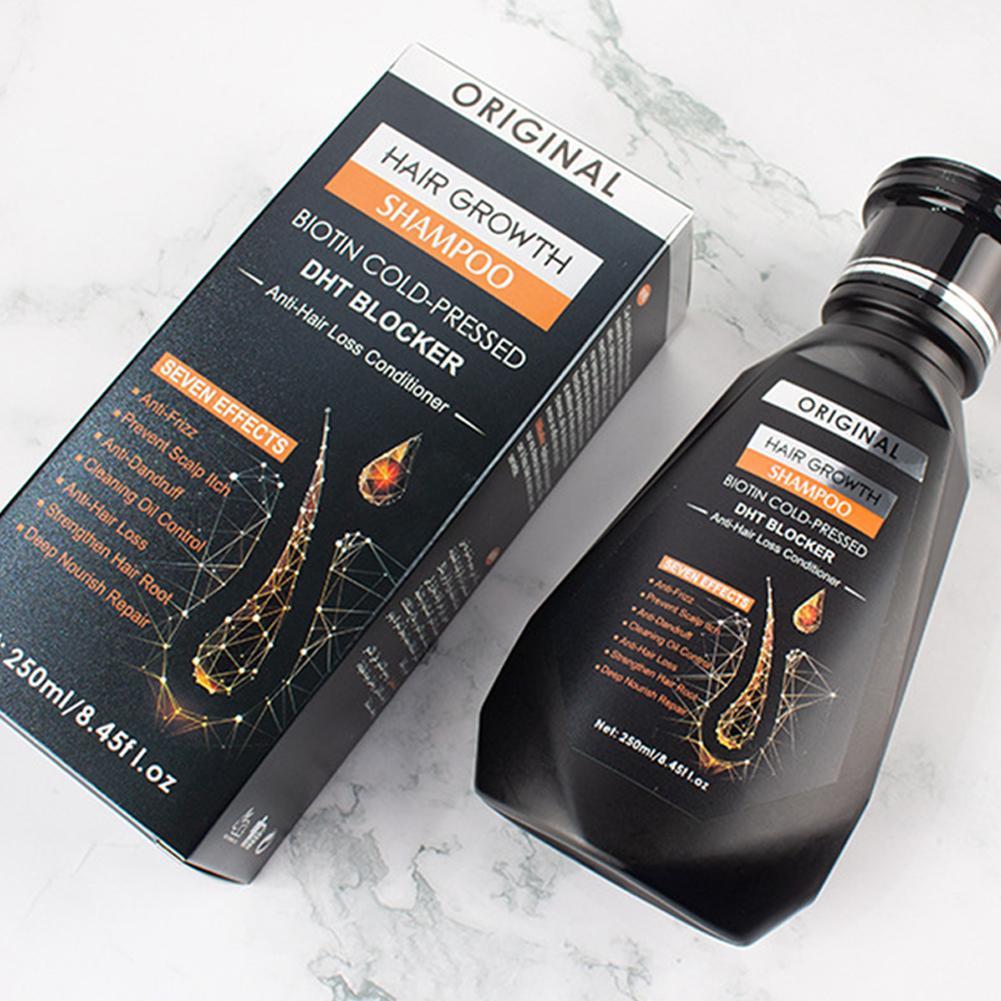 250ml shampoo de biotina com e - Hair Care Dandruff avaliação e preço