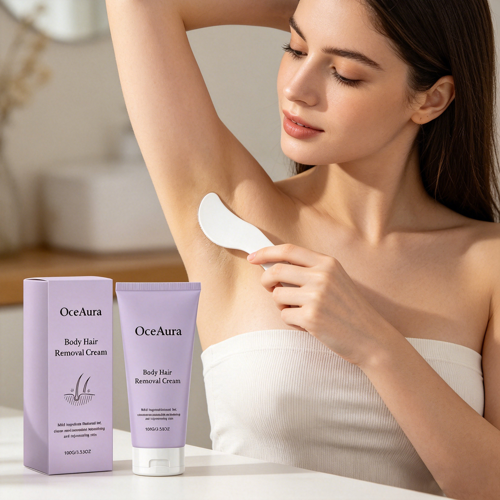 Creme Depilatório OceAura para - Hair Care Honey avaliação e preço
