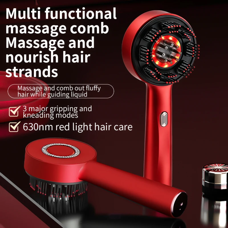 Pente Massageador Elétrico Por - Hair Care For Hair Growth avaliação e preço