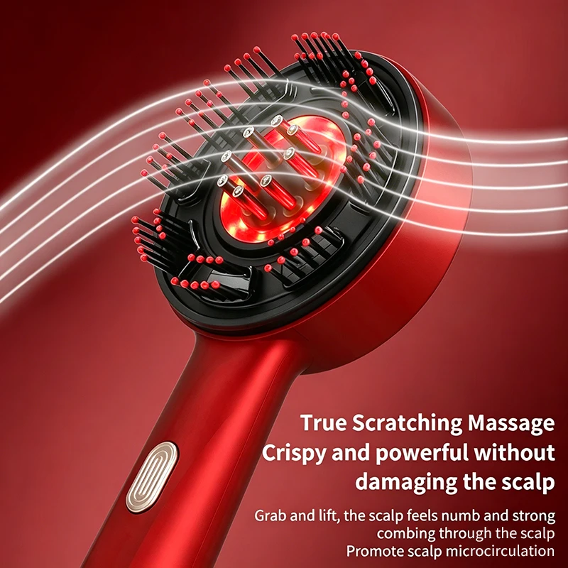 Pente Massageador Elétrico Por - Hair Care For Hair Growth avaliação e preço