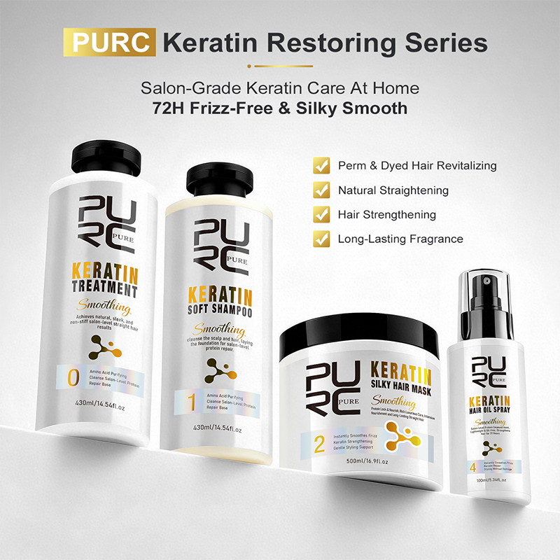 Conjunto de Tratamento Capilar - Hair Care Keratin Shampoo avaliação e preço