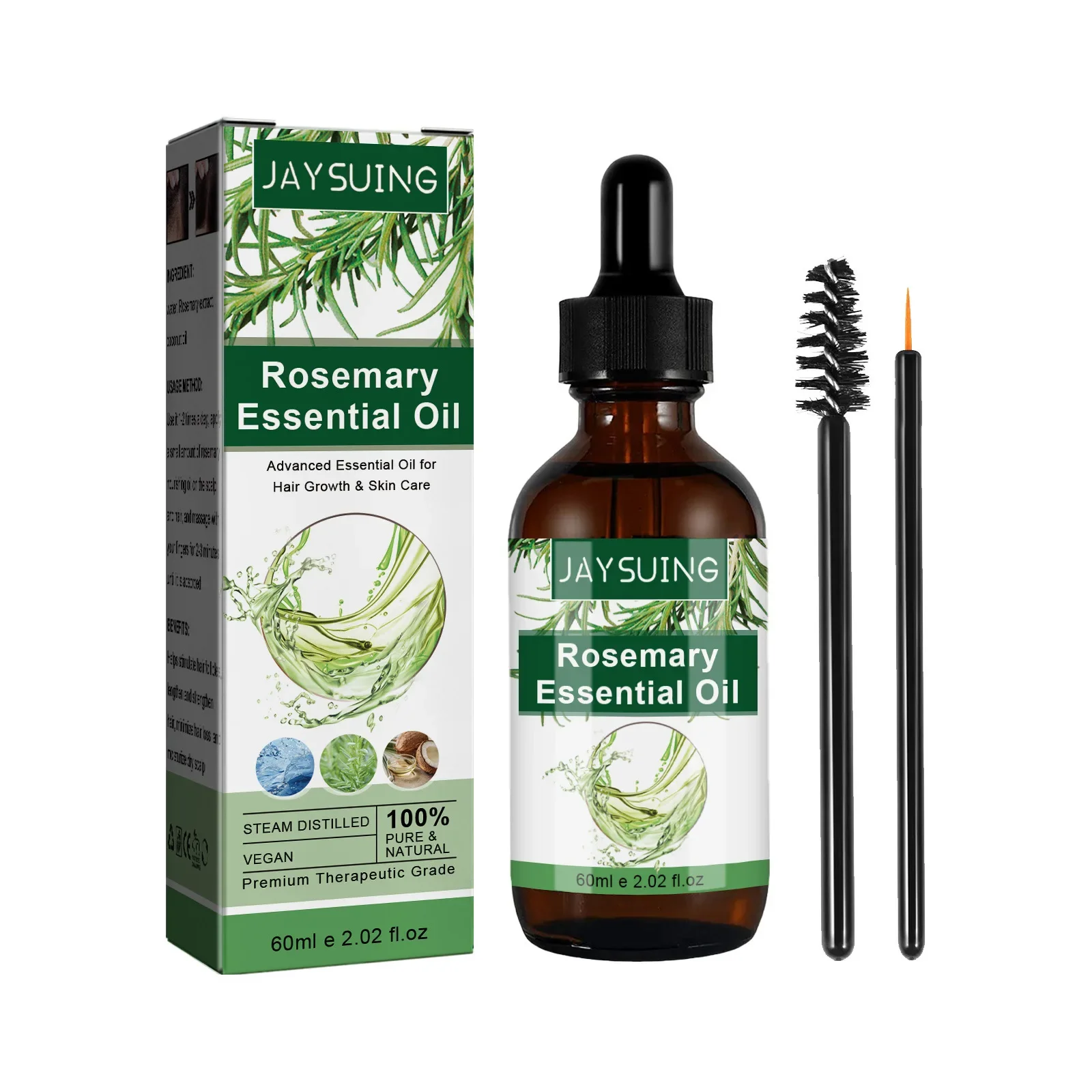 Óleo essencial de alecrim para - Hair Care For Hair Growth avaliação e preço