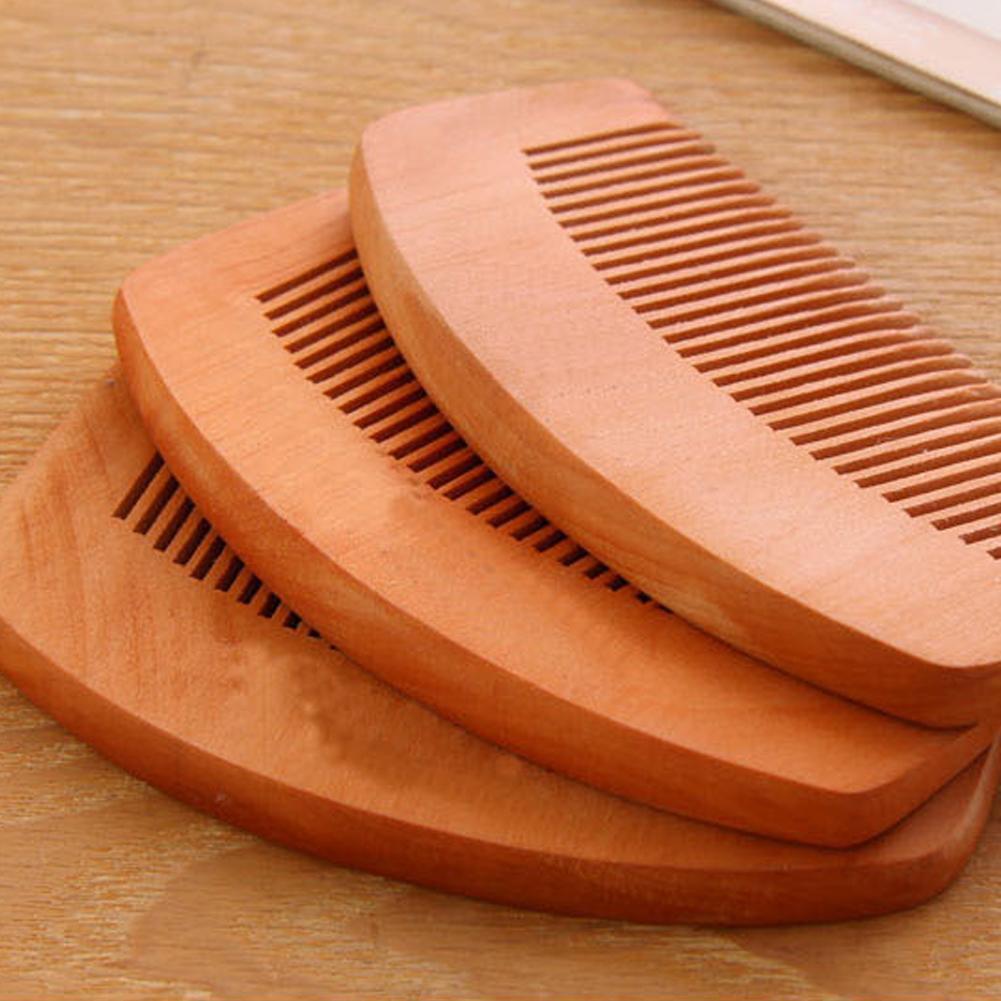 Pente de madeira de pêssego ma - Hair Care Dandruff avaliação e preço
