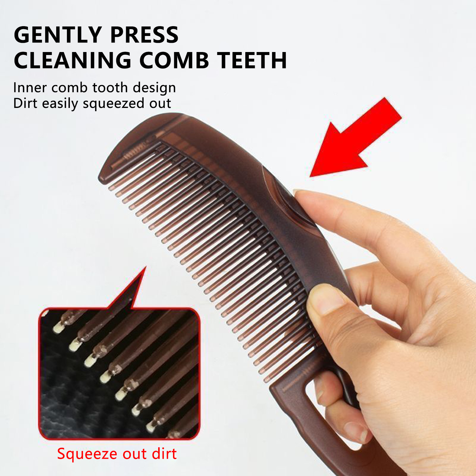 Remoção de caspa pentes de cab - Hair Care Dandruff avaliação e preço