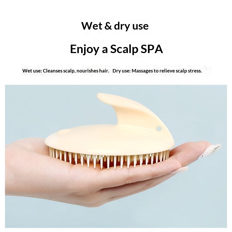 Escova de silicone para shampo - Hair Care Dandruff avaliação e preço