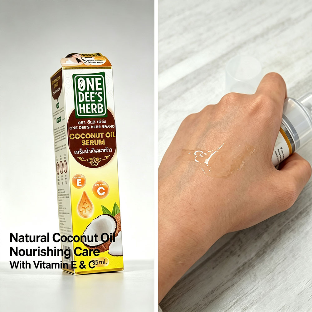Sérum de Óleo de Coco com Erva - Hair Care Thailand avaliação e preço