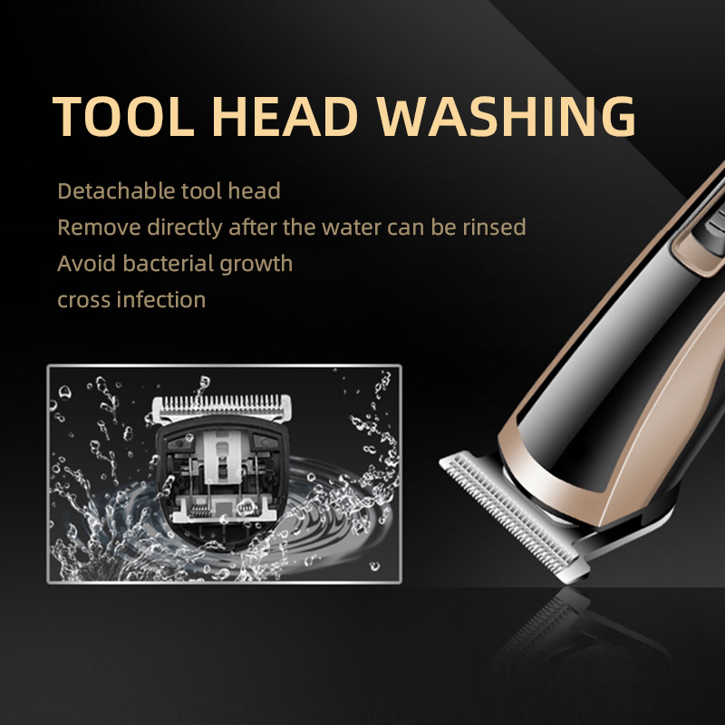 Kemei-Clipper de cabelo sem fi - Hair Care Brand avaliação e preço