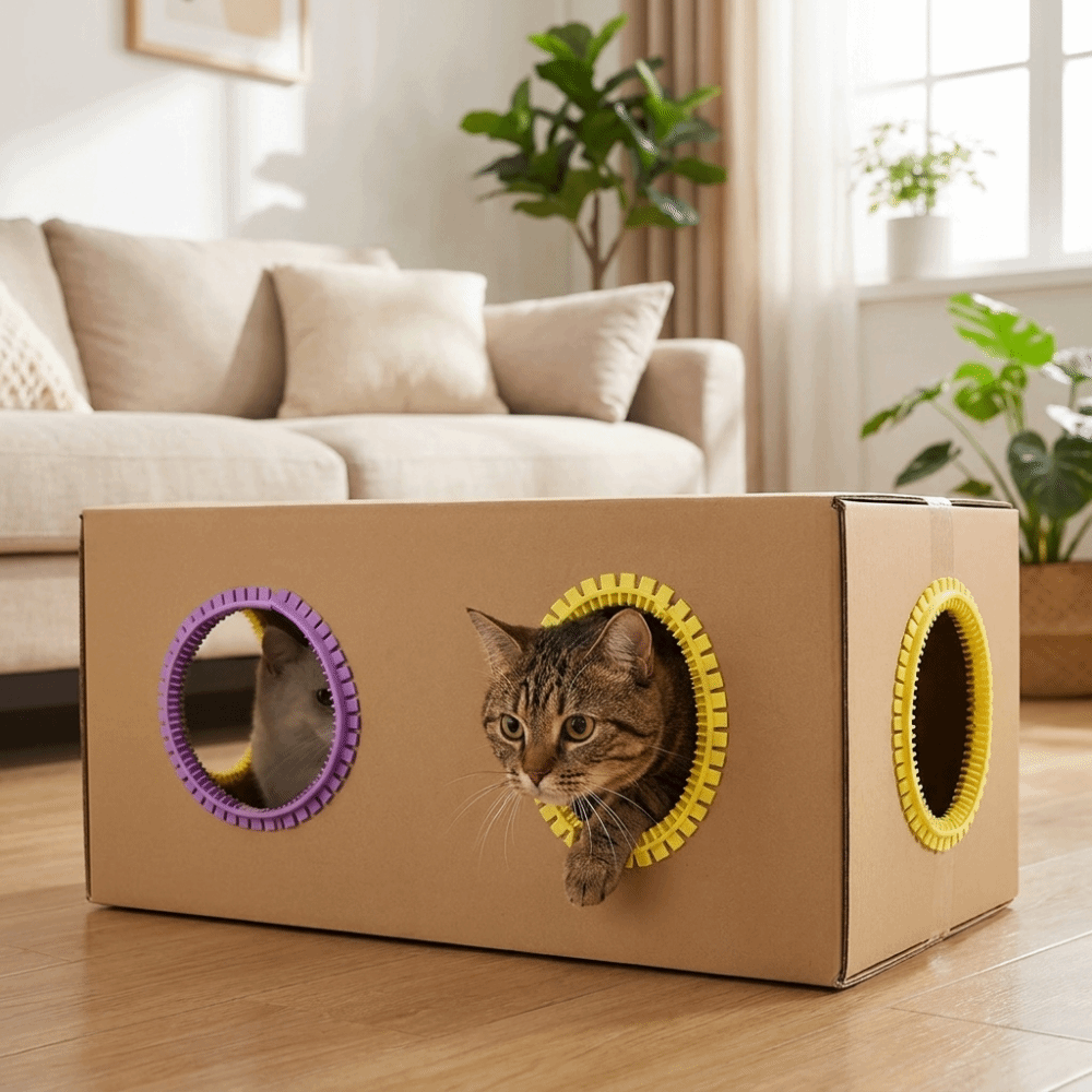 Túnel de Plástico para Gatos c - Hair Care Is Self Care avaliação e preço