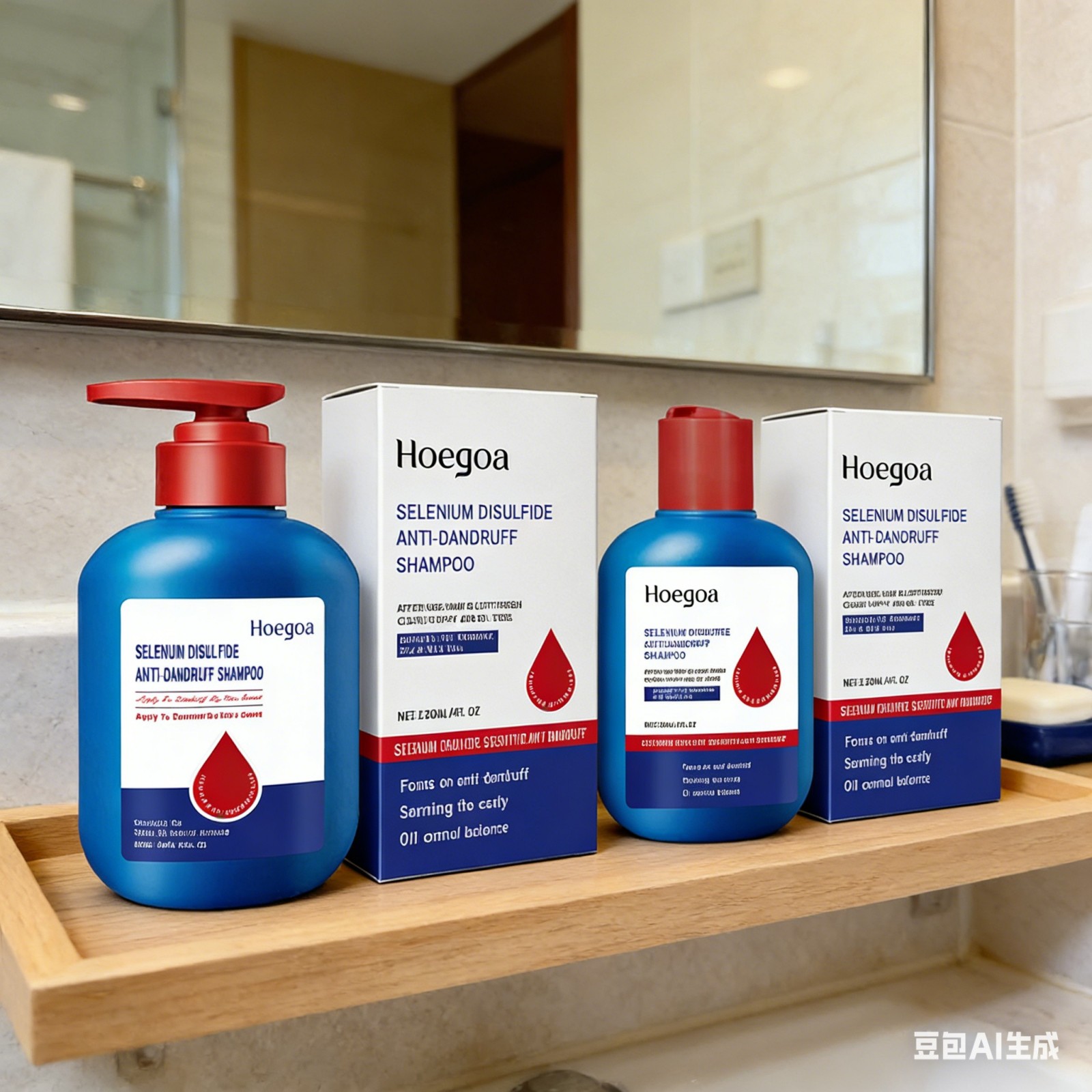 Shampoo Anticaspa Hoegoa Contr - Hair Care Dandruff avaliação e preço