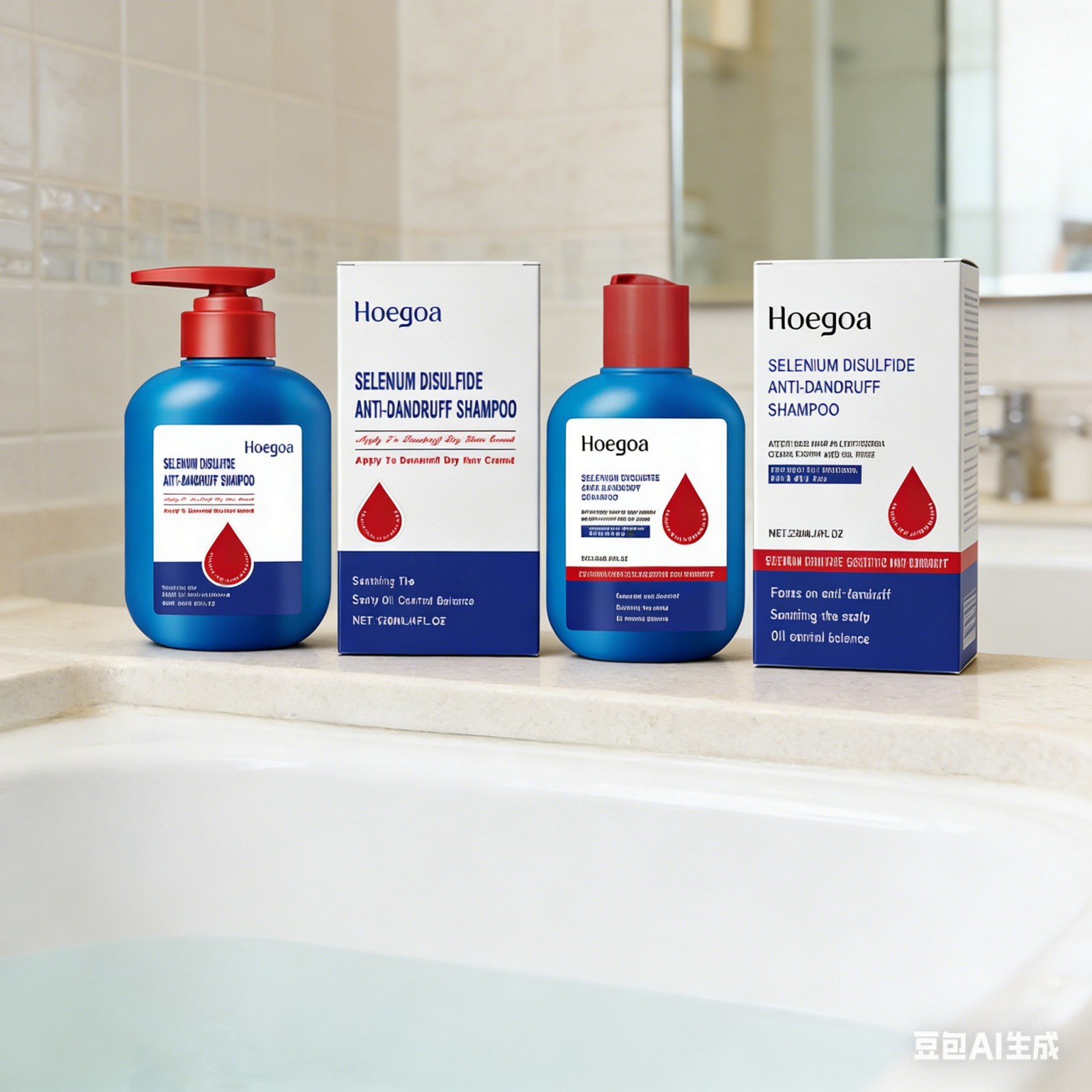 Shampoo Anticaspa Hoegoa Contr - Hair Care Dandruff avaliação e preço